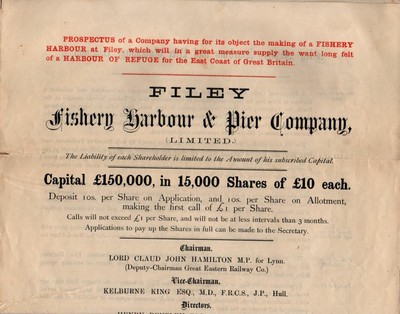 Harbour share offer 1878